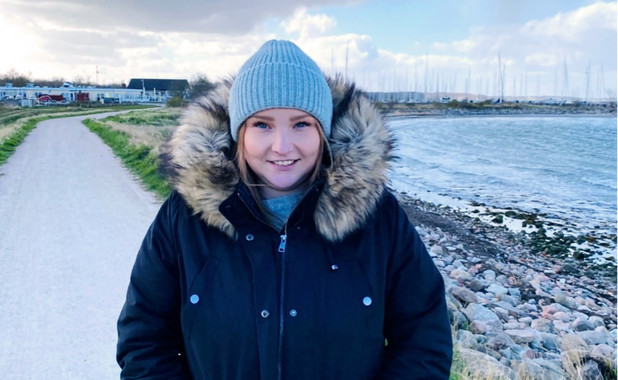 Foto von Monique Kraak am Meer im Winter